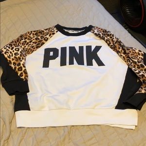 PINK by Victoria secret leopard sweat size L